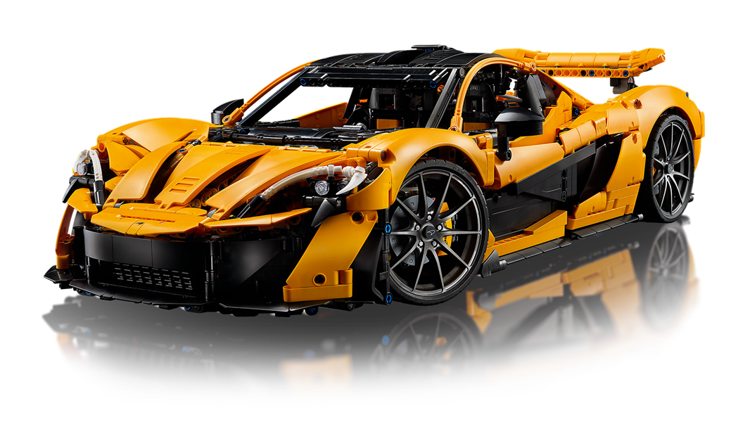 ماكلارين ومجموعة ليغو تُزيحان الستارعن نموذج LEGO® Technic™  لسيّارة ماكلارين P1™